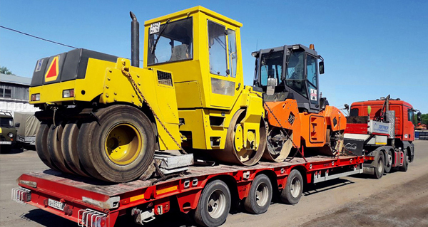 Перевозка каткa в Крыму - фото