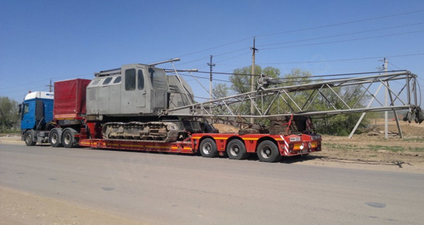 Перевозка крана в Крыму фото